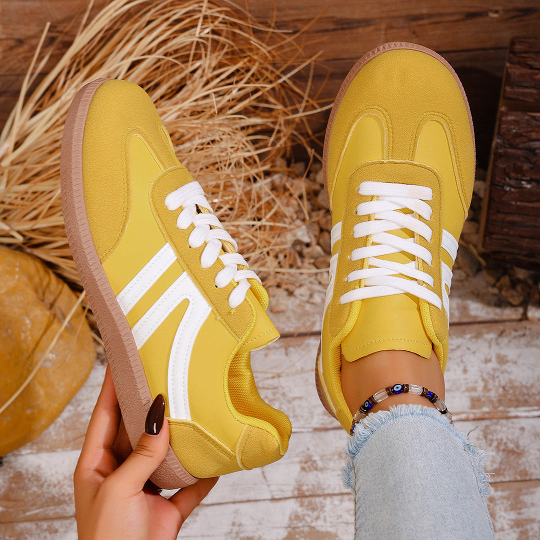 Damen Sportliche Sneakers aus hochwertigem Wildleder mit atmungsaktiver Sohle Echo Archiv