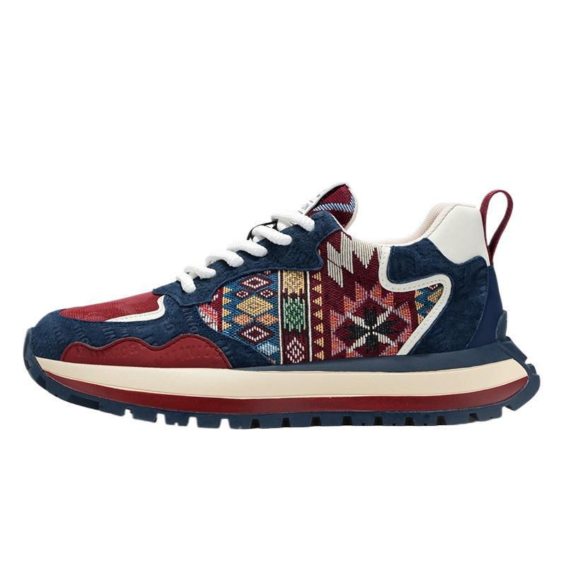 Herren Sportliche Sneaker mit dekorativem Muster Echoarchiv