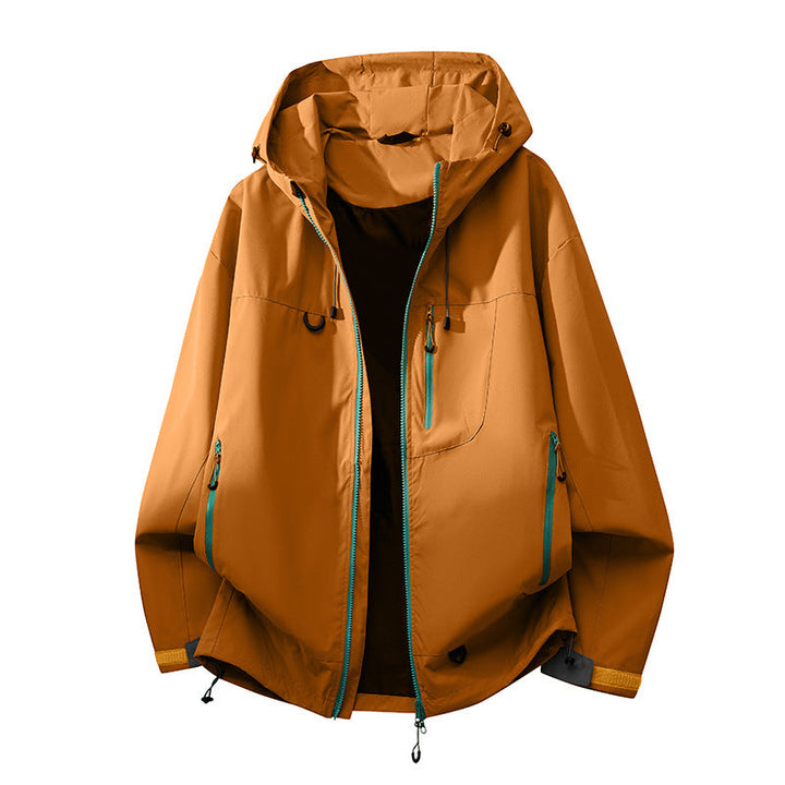 Damen technische Outdoorjacke mit multifunktionalen Taschen und verstellbarem Kapuzensystem Echoarchiv