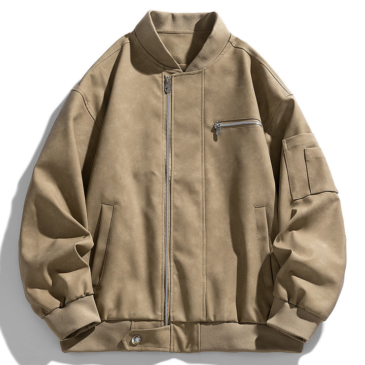 Herren Bomberjacke mit praktischem Design und funktionalen Taschen Echoarchiv