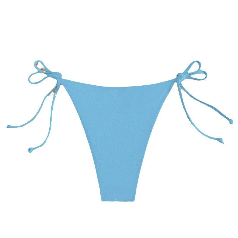 Damen Hochgeschnittenes Bikini-Unterteil mit verstellbaren Bindebändern Echo Archiv