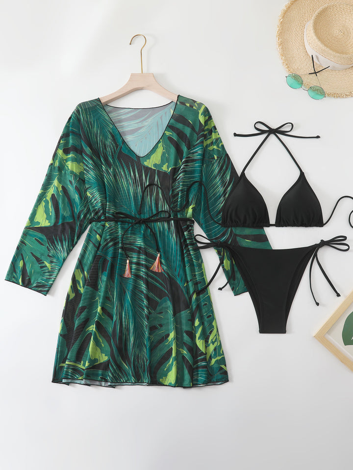 Damen Strandkleid mit passendem Bikini Echo Archiv