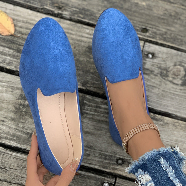Damen Bequeme Slipper Im Eleganten Design mit Weicher Oberflächenstruktur Echoarchiv