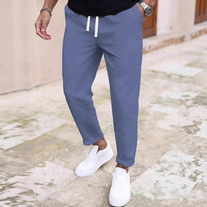 Herren Freizeithose mit elastischem Bund und praktischen Taschen Echoarchiv
