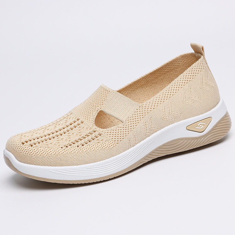 Damen Atmungsaktive Slip-On Sneakers mit elastischem Design Echo Archiv