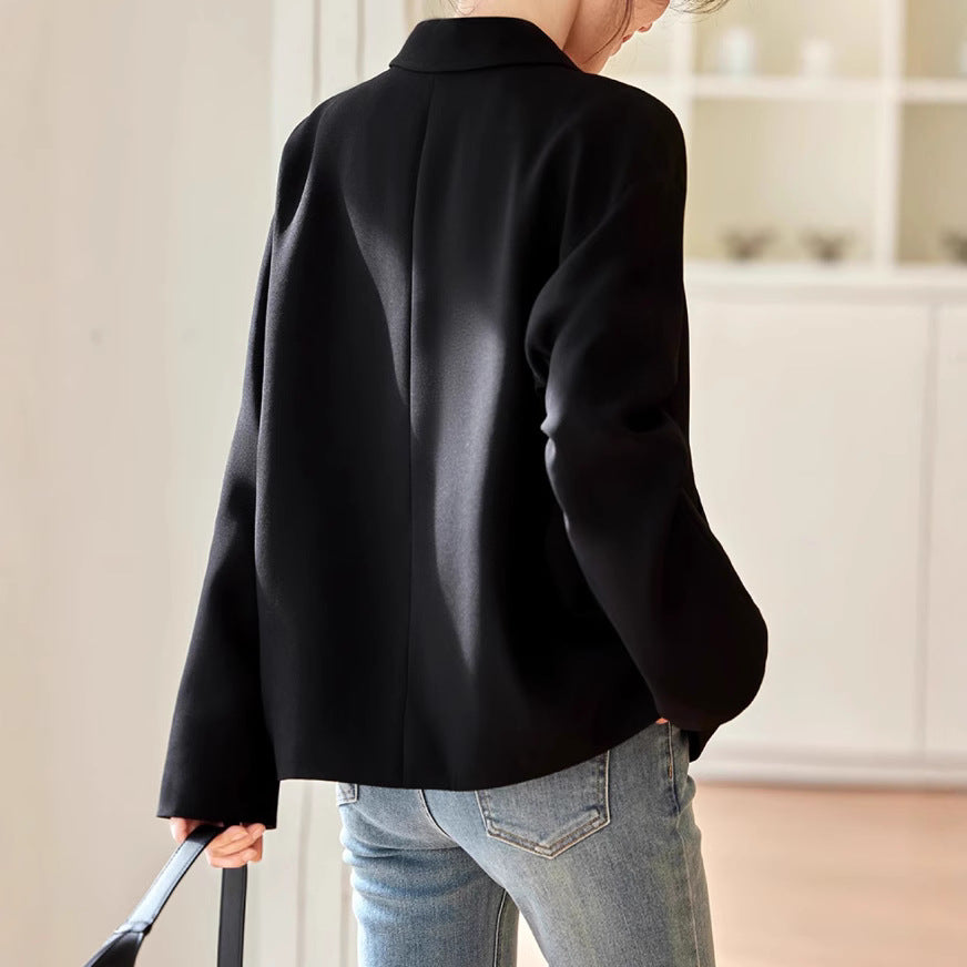 Damen Elegante oversized Blazerjacke Echoarchiv