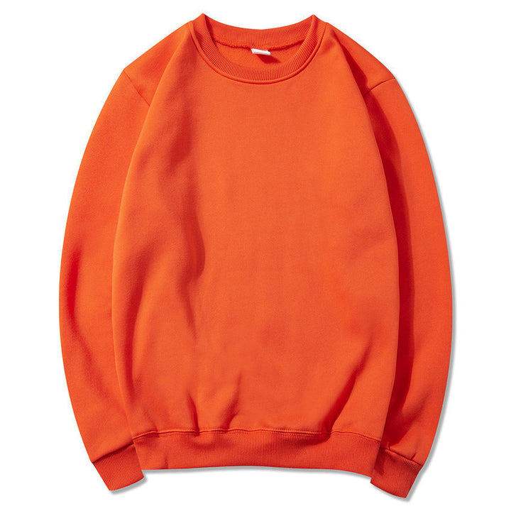 Unisex zeitloser Rundhals-Sweater ohne Kapuze mit angerauter Innenseite und verstärktem Nacken Echo Archiv