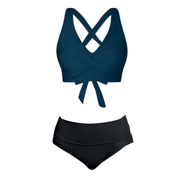 Damen Zweiteiliger Badeanzug mit floralem Design Echo Archiv