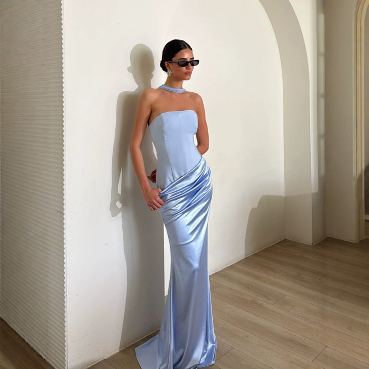Damen Bodycon Abendkleid mit eleganter Drapierung Echo Archiv