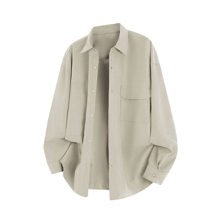 Herren Lässige Overshirt mit praktischen Taschen Echoarchiv