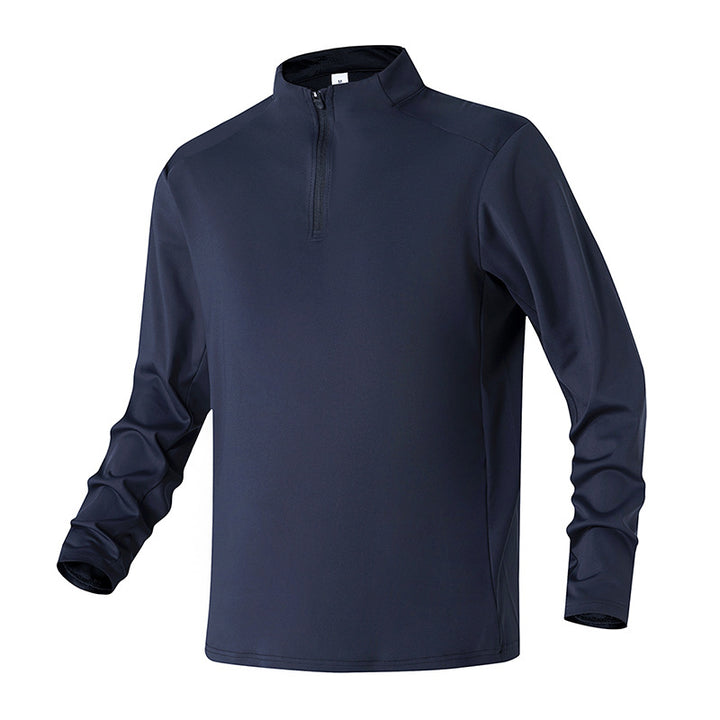 Herren Atmungsaktives Funktions‑Halbzip Trainingsshirt mit Stretch und Stehkragen Echo Archiv