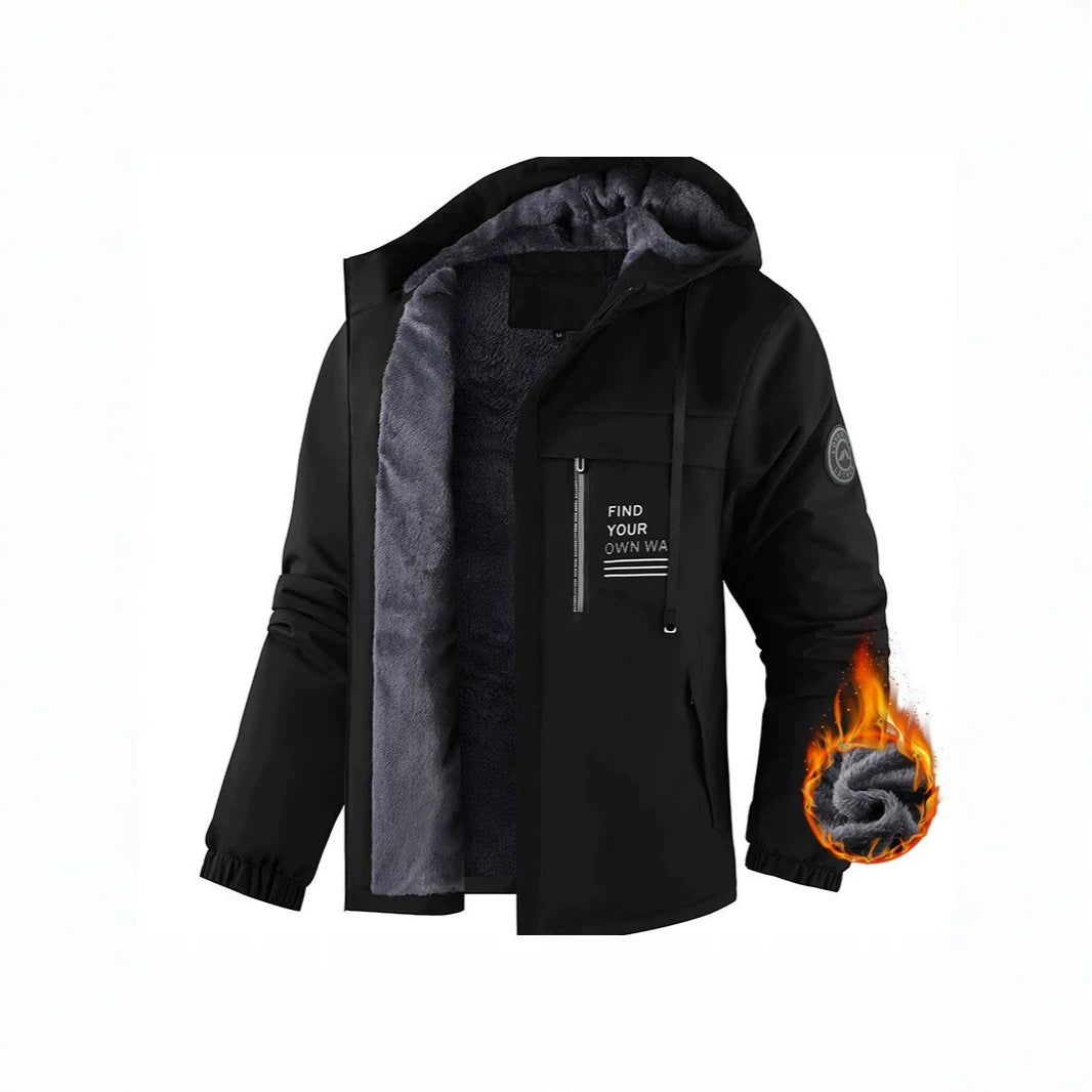 Herren Wasserabweisende Fleecejacke Echo Archiv
