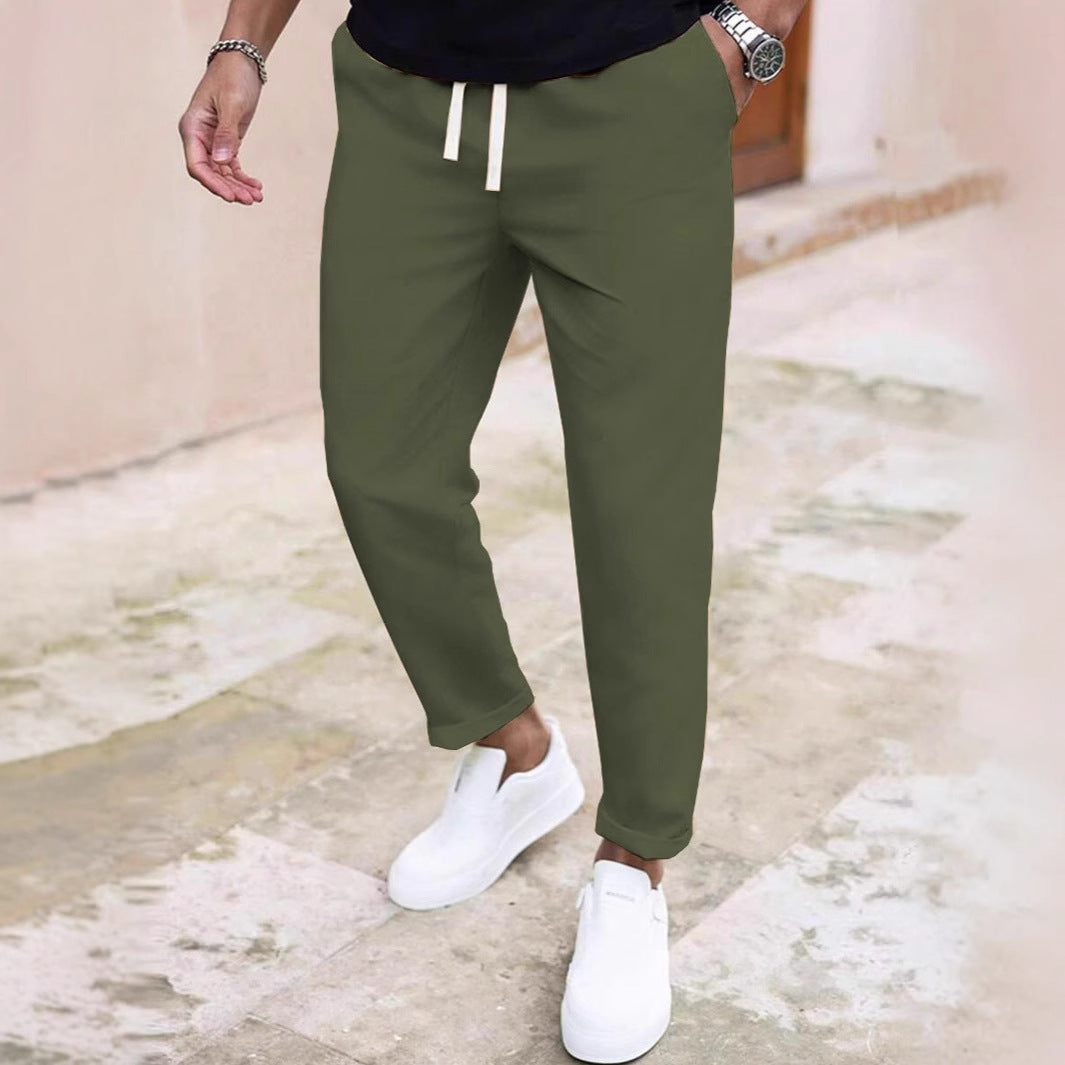 Herren Freizeithose mit elastischem Bund und praktischen Taschen Echoarchiv