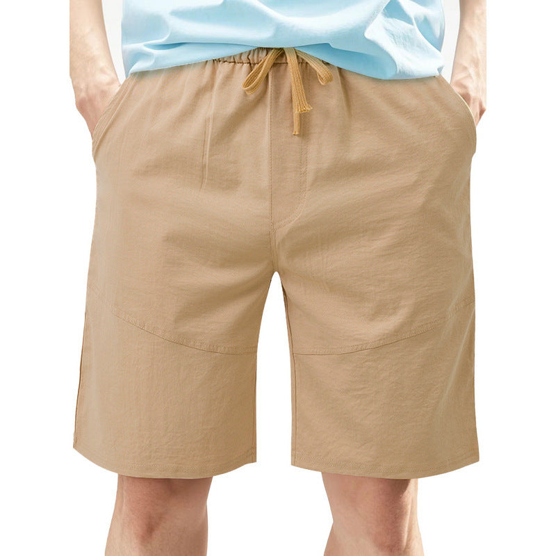 Herren Freizeit-Shorts mit elastischem Bund und seitlichen Taschen Echoarchiv