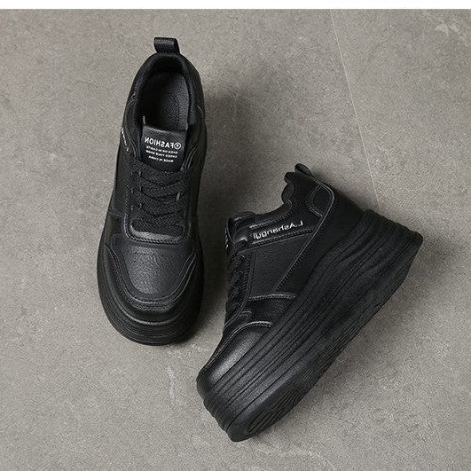 Damen modische Plateau-Sneaker mit strukturiertem Obermaterial und komfortablem Dämpfungssystem Echo Archiv