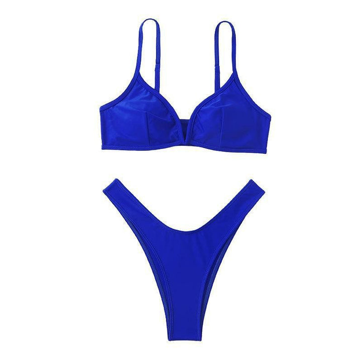 Damen Dreieck-Bikini mit hohem Schnitt Echo Archiv