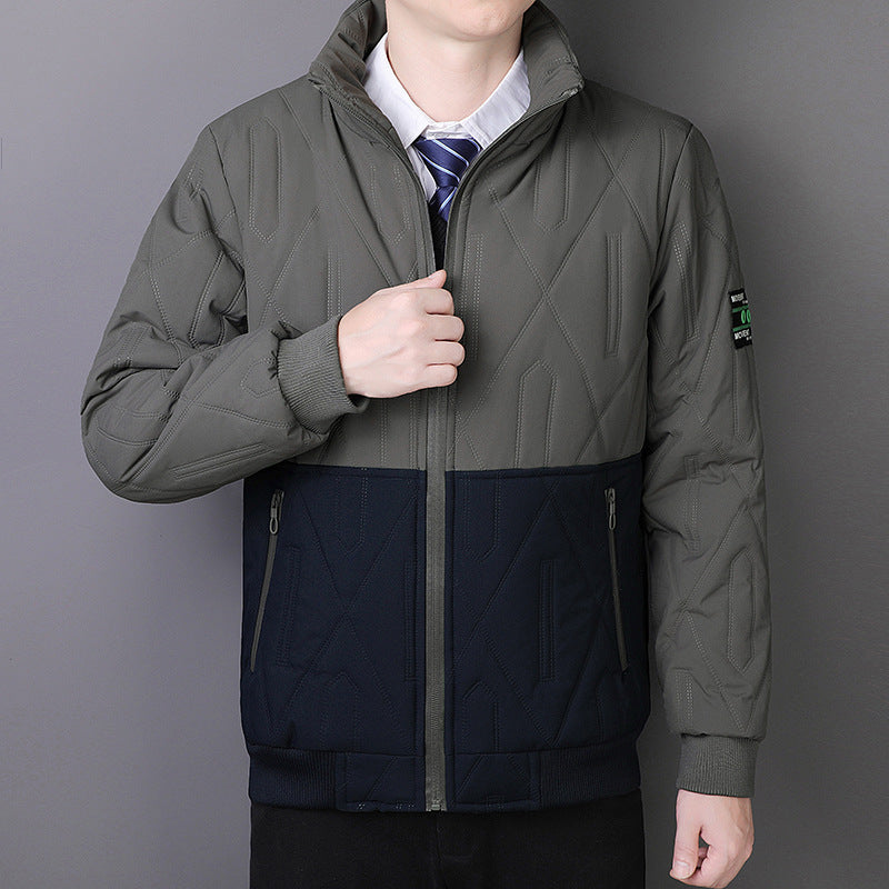 Herren urbane Übergangsjacke mit strukturiertem Design Echo Archiv