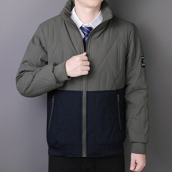 Herren urbane Übergangsjacke mit strukturiertem Design Echo Archiv