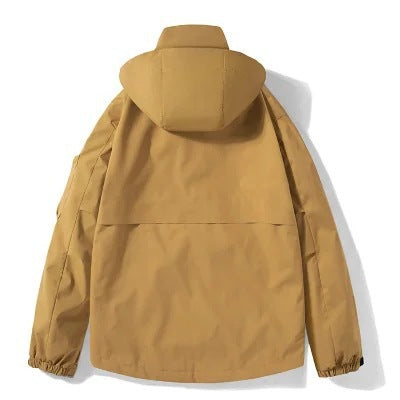 Herren Kapuzen-Fieldjacke mit integrierter Therm-Innenjacke und Mehrzwecktaschen – Taviero