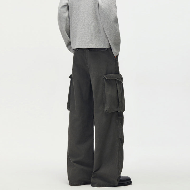 Herren Baggy-Cargohose mit extra weitem Bein, tiefem Schritt und großen Klappentaschen Echo Archiv