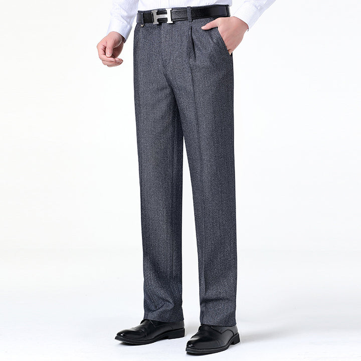 Herren elegante Anzughose mit klassischem Schnitt Echoarchiv