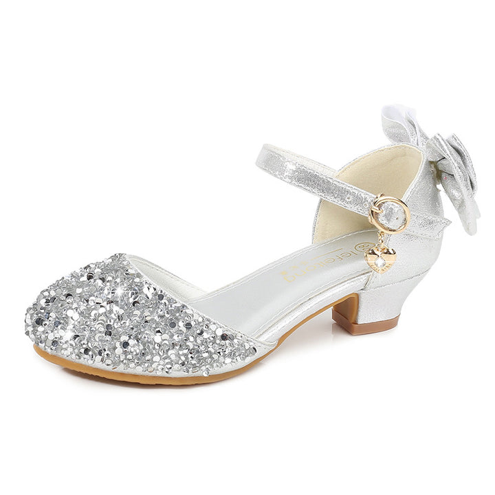 Mädchen Elegante Ballerina Sandalen mit Glitzerverzierung Echo Archiv