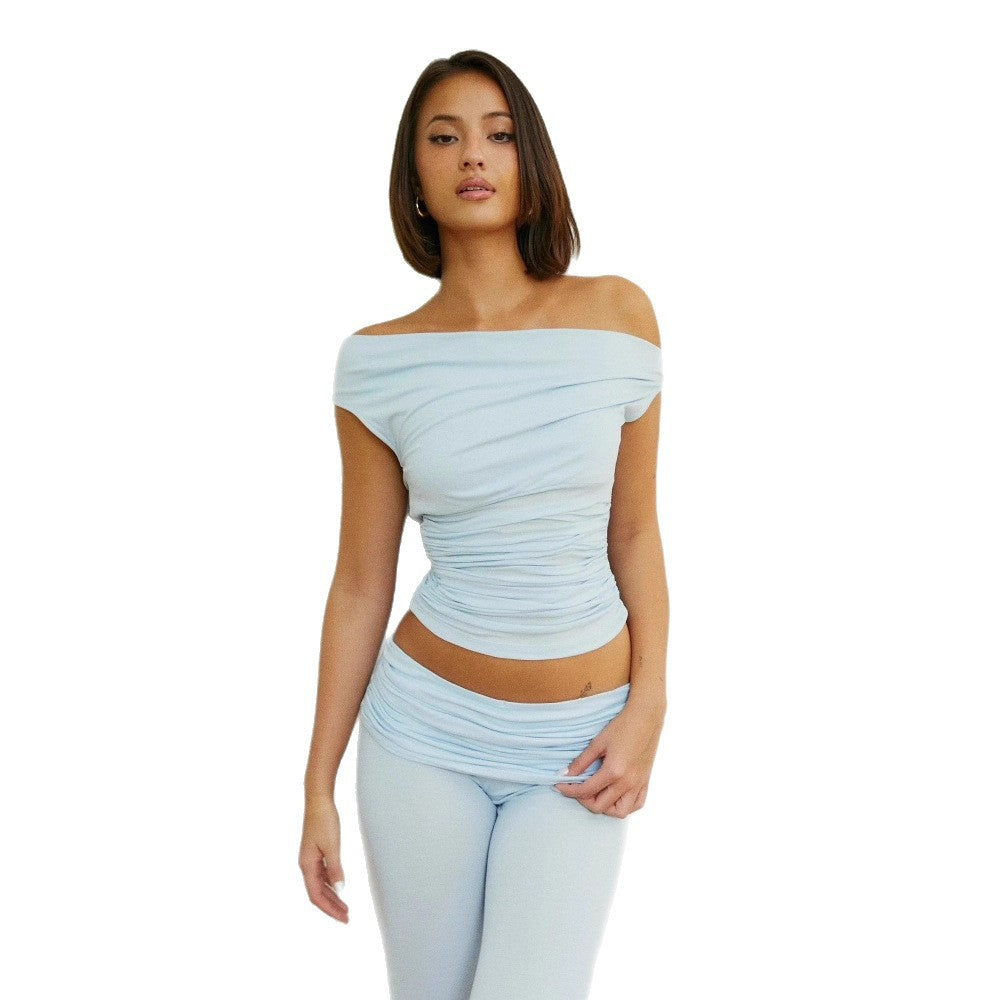 Damen Raffiniertes Oberteil und modische Leggings Echo Archiv