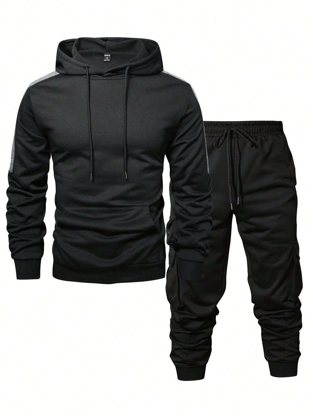 Herren Komfortables Hoodie- und Jogginghosen-Set mit praktischen Taschen Echoarchiv