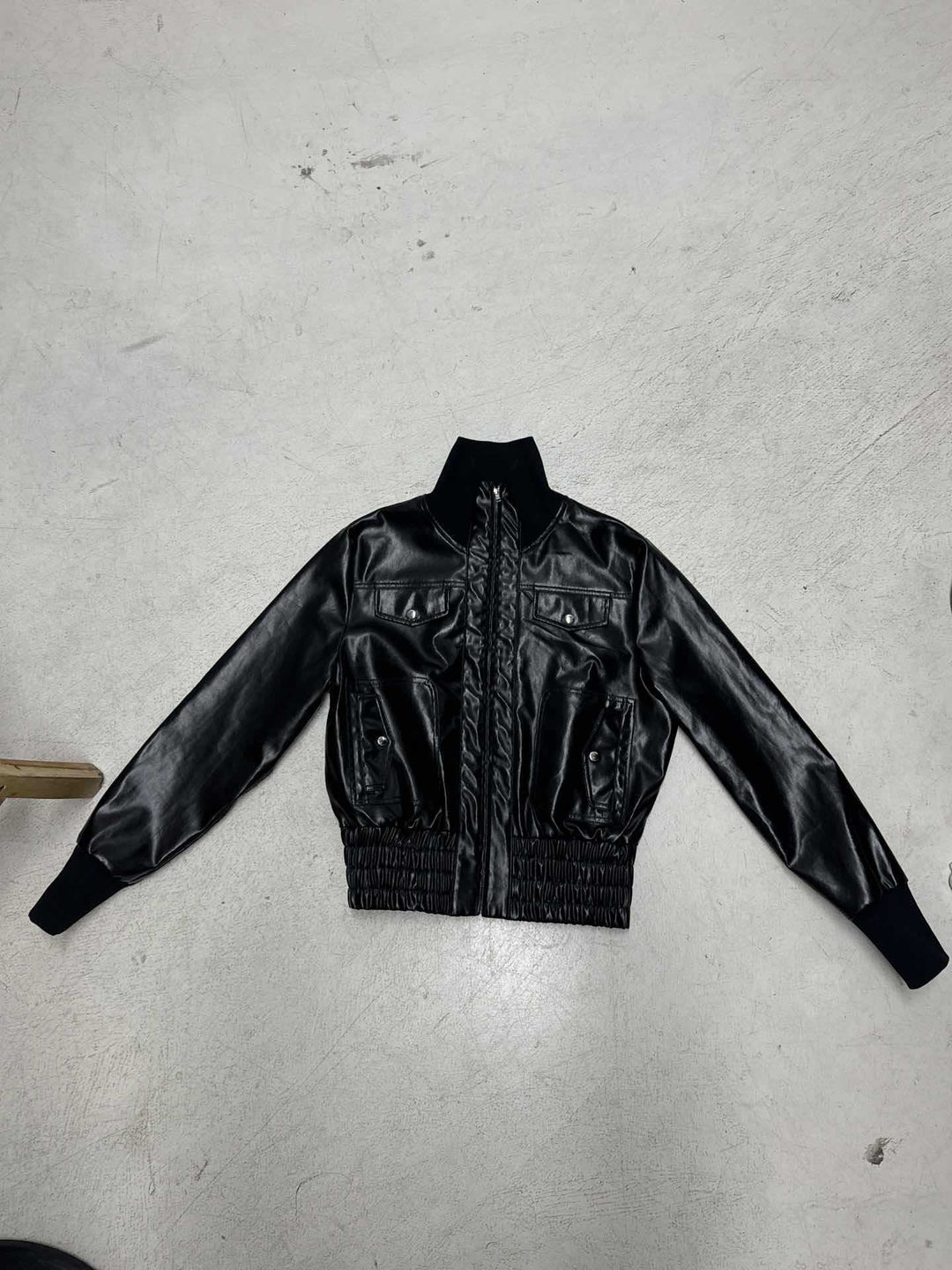 Damen Lederoptik-Bomberjacke Echo Archiv
