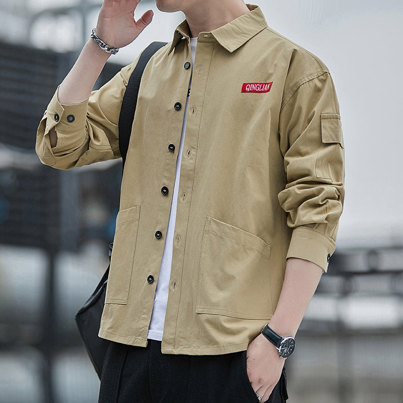 Herren modische Utility-Jacke mit großzügigen Taschen Echoarchiv