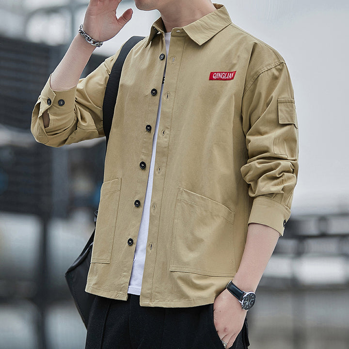 Herren modische Utility-Jacke mit großzügigen Taschen Echoarchiv