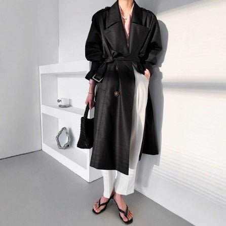 Damen eleganter Trenchcoat Echoarchiv