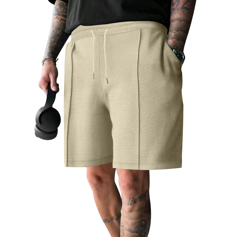 Herren atmungsaktive Fitness-Shorts mit elastischem Bund und Seitentaschen Echoarchiv
