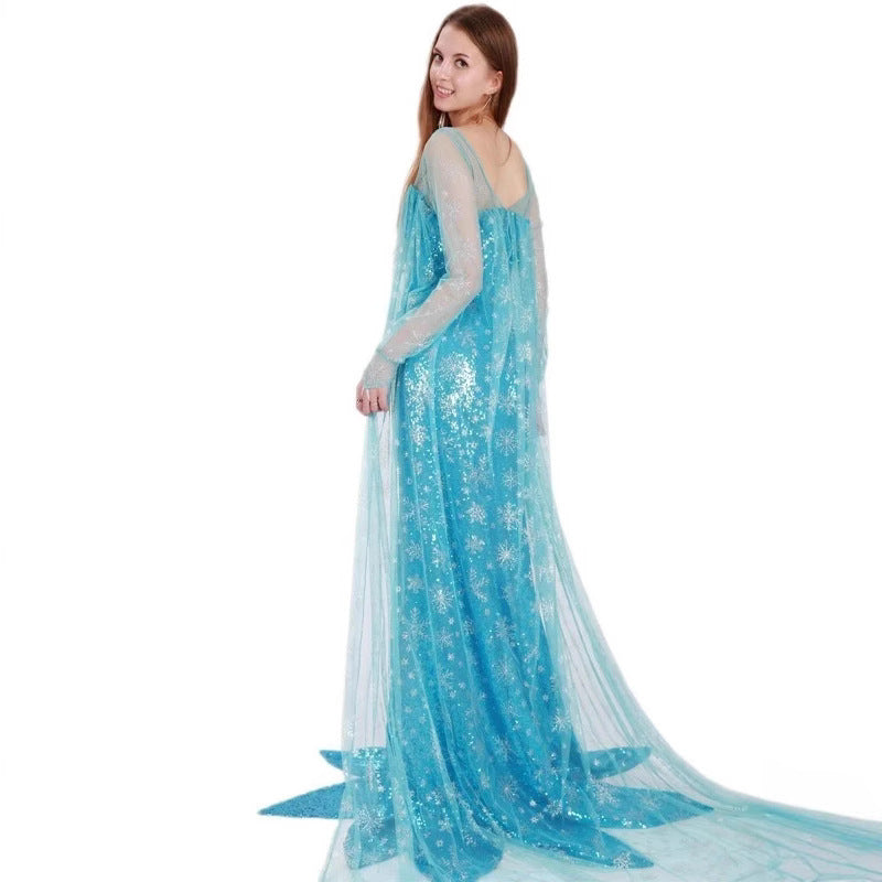 Damen Glitzerndes Meerjungfrauen-Kleid mit schimmerndem Überrock und herzförmigem Ausschnitt Echo Archiv