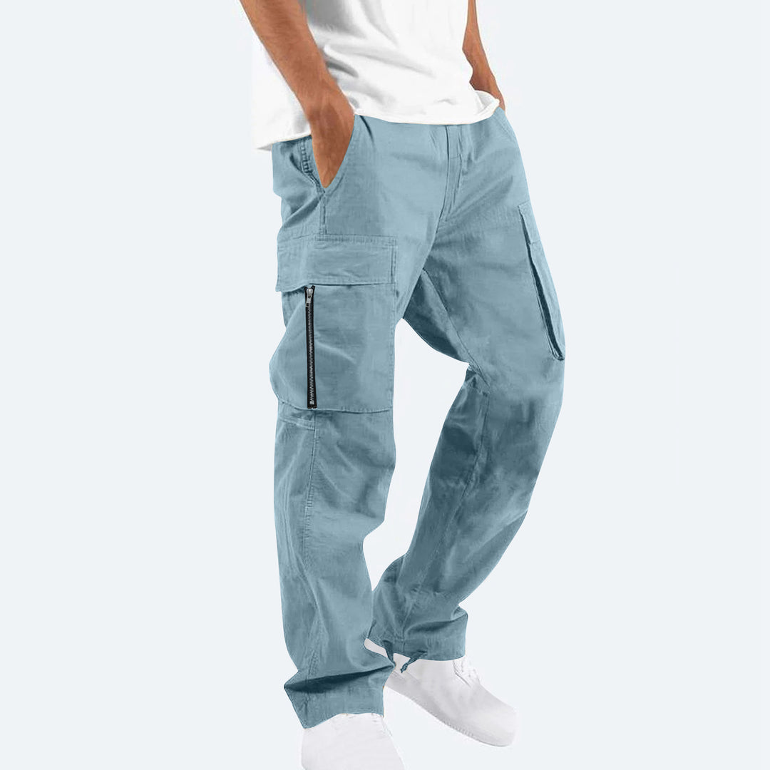 Herren lässige Cargo-Hose mit praktischem Multi-Taschen-Design Echoarchiv