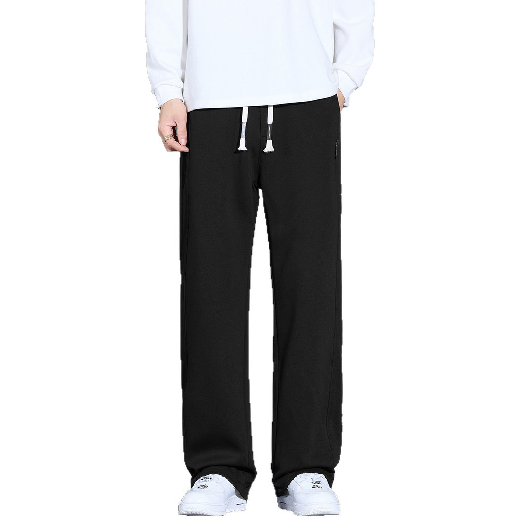 Herren Locker geschnittene Sweatpants mit Kordelzug und geradem Bein Echo Archiv