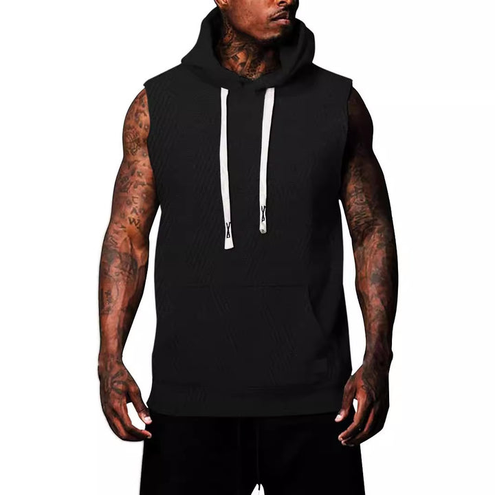 Herren ärmelloses Hoodie Echoarchiv