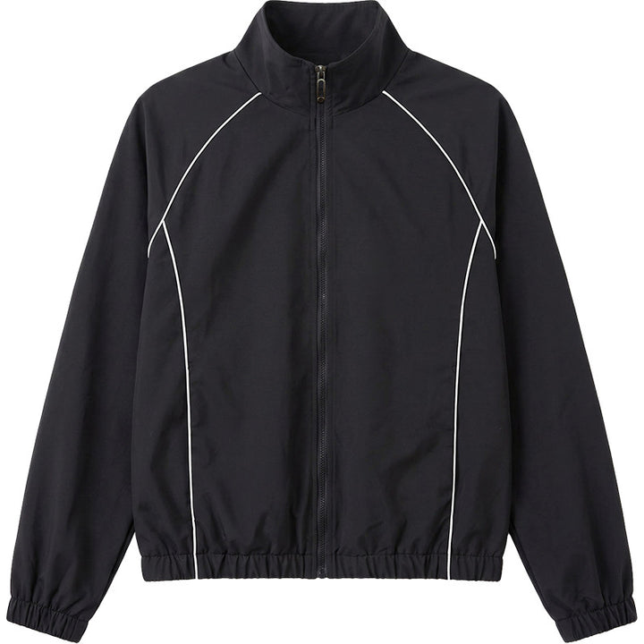 Herren Sportliche Windjacke mit Stehkragen Echo Archiv