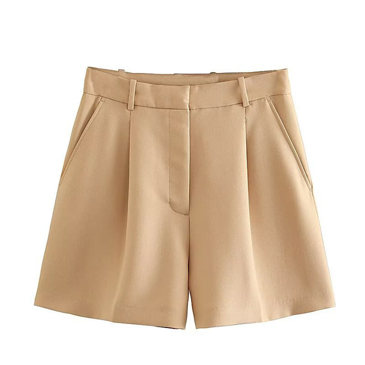 Damen elegante Shorts mit hoher Taille und praktischen Seitentaschen Echo Archiv