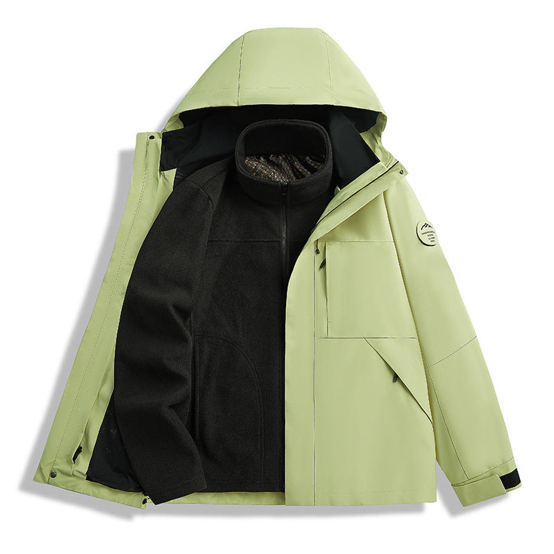 Herren Wasserfeste Outdoorjacke Echo Archiv