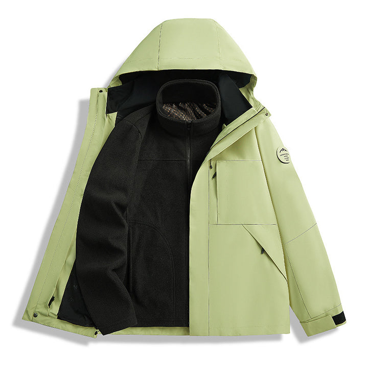 Herren Wasserfeste Outdoorjacke Echo Archiv