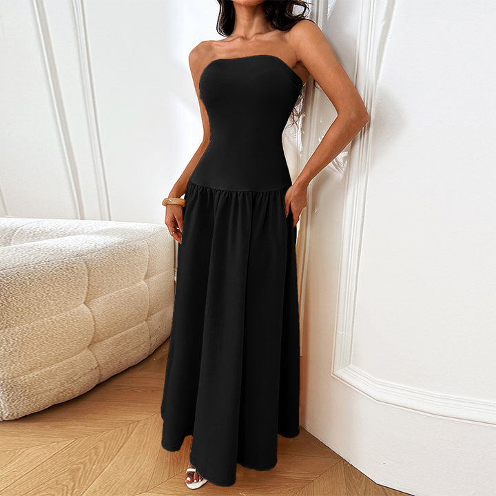 Damen Elegantes Maxikleid mit floralem Akzent Echo Archiv