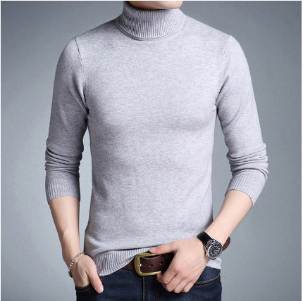 Herren Rollkragenpullover aus weichem Strick Echoarchiv