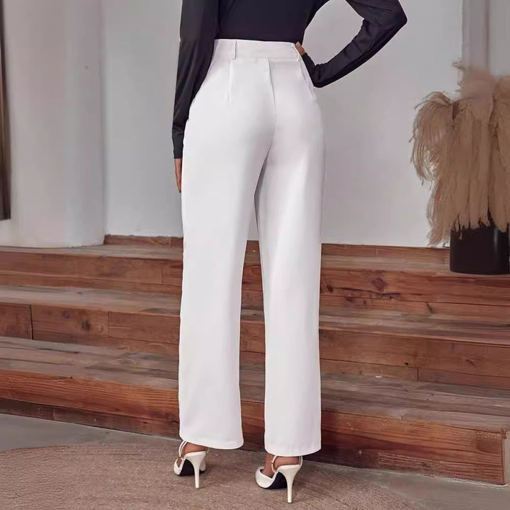 Damen Elegante und weite Stoffhose Echo Archiv