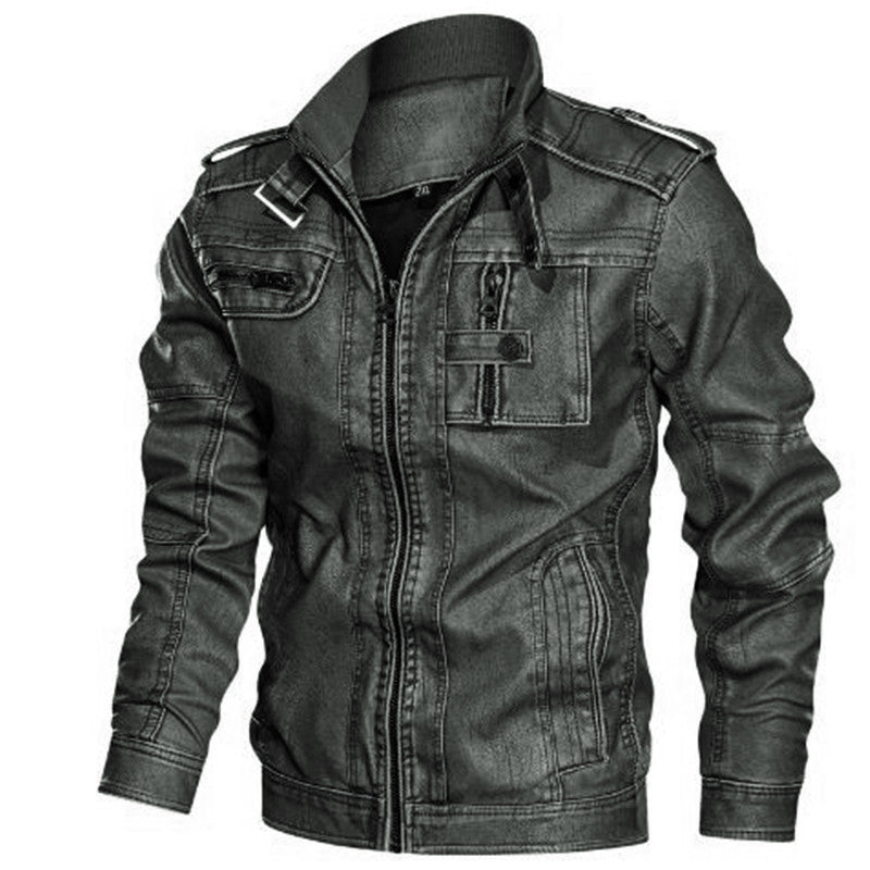 Herren stylische Jacke mit vielen Taschen und trendigem Design Echoarchiv
