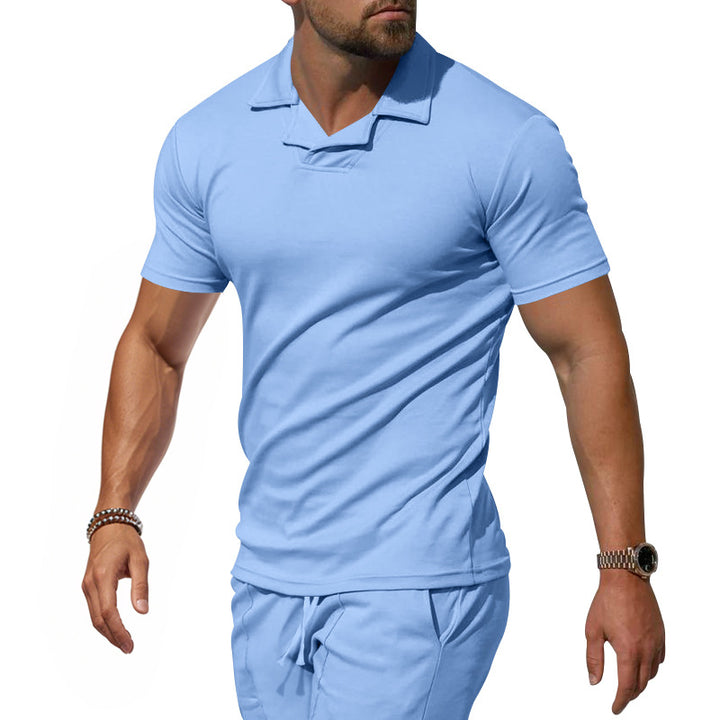 Herren sportliches Polo-Shirt Echoarchiv