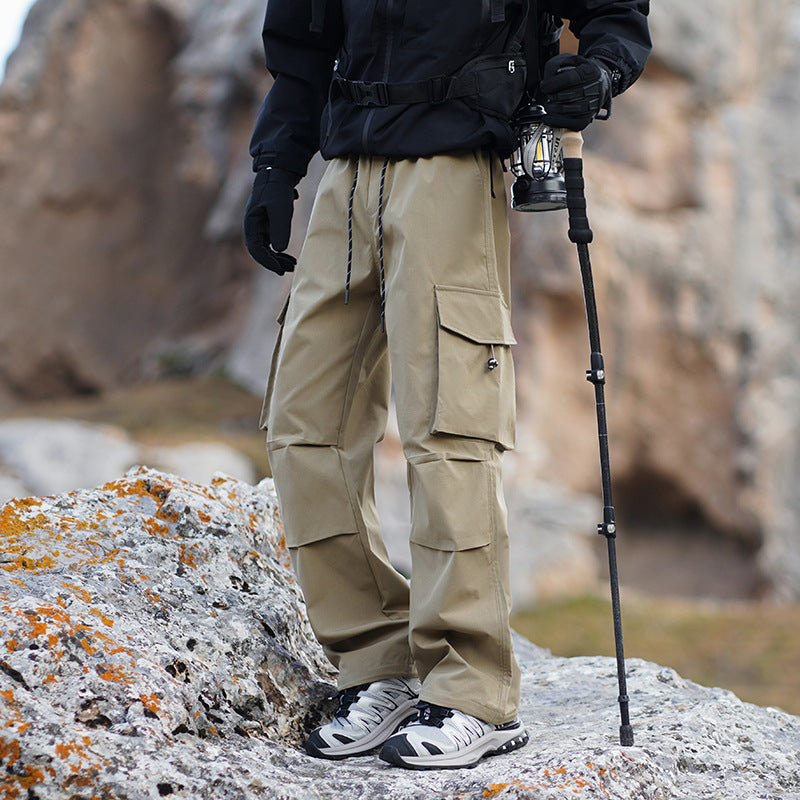Herren Technische Outdoor-Cargohose mit wasserabweisendem Stretch und verstärkten Knien Echo Archiv