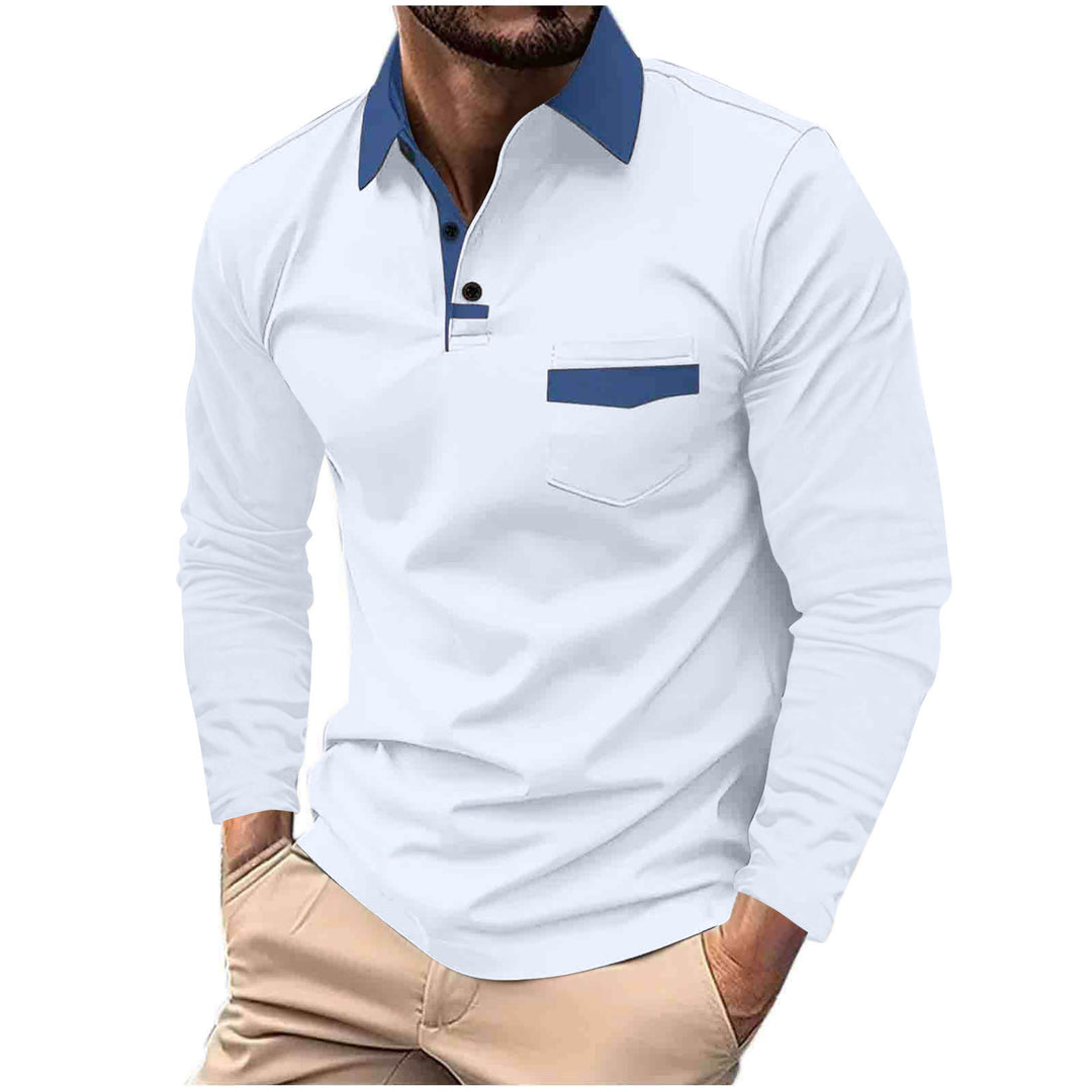 Herren Sommershirt mit klassischem Kragen und Brusttasche Echoarchiv