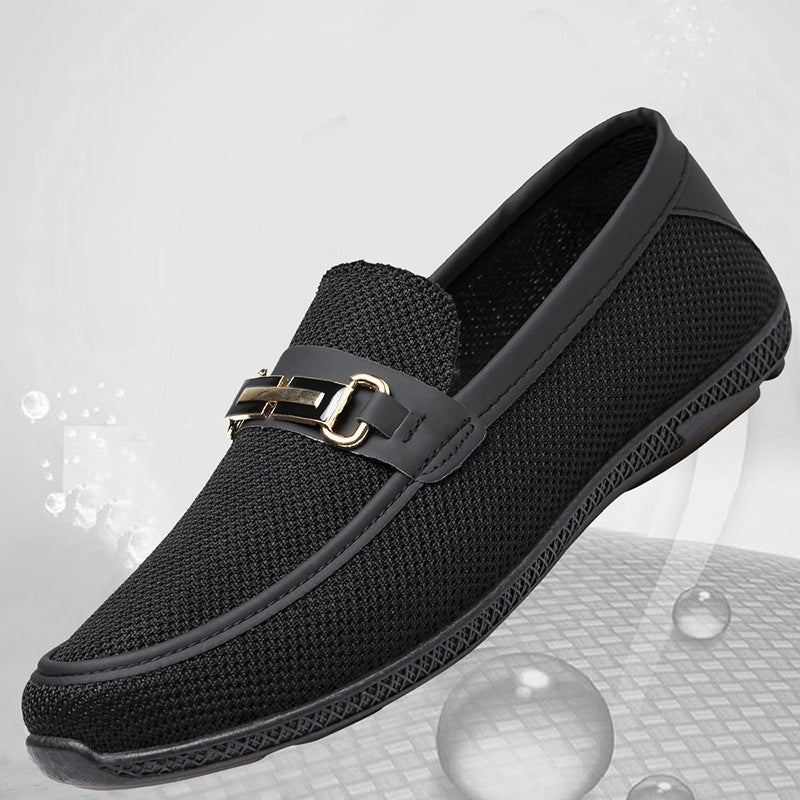 Herren Elegante Slip-On Mokassins Echoarchiv