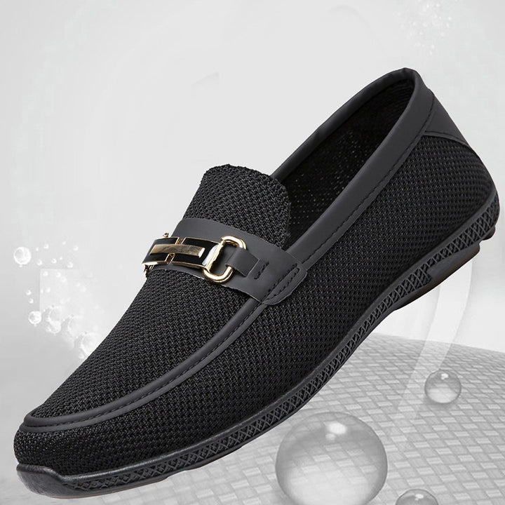 Herren Elegante Slip-On Mokassins Echoarchiv